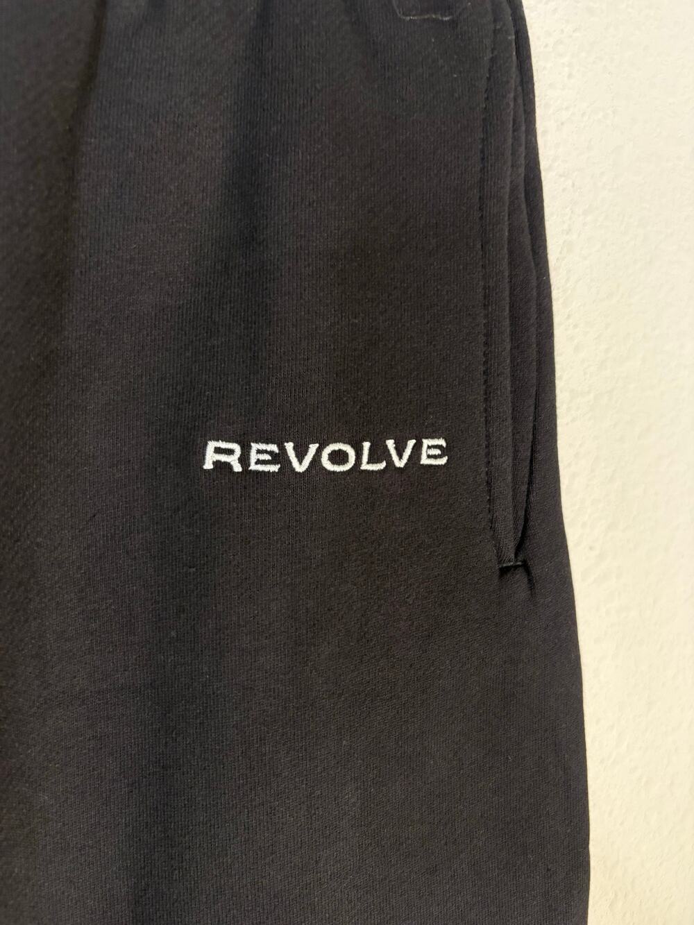 REVOLVE Embroidered Logo Jogger Sweatpants Cotton Relaxed Tapered Streetwear XXS